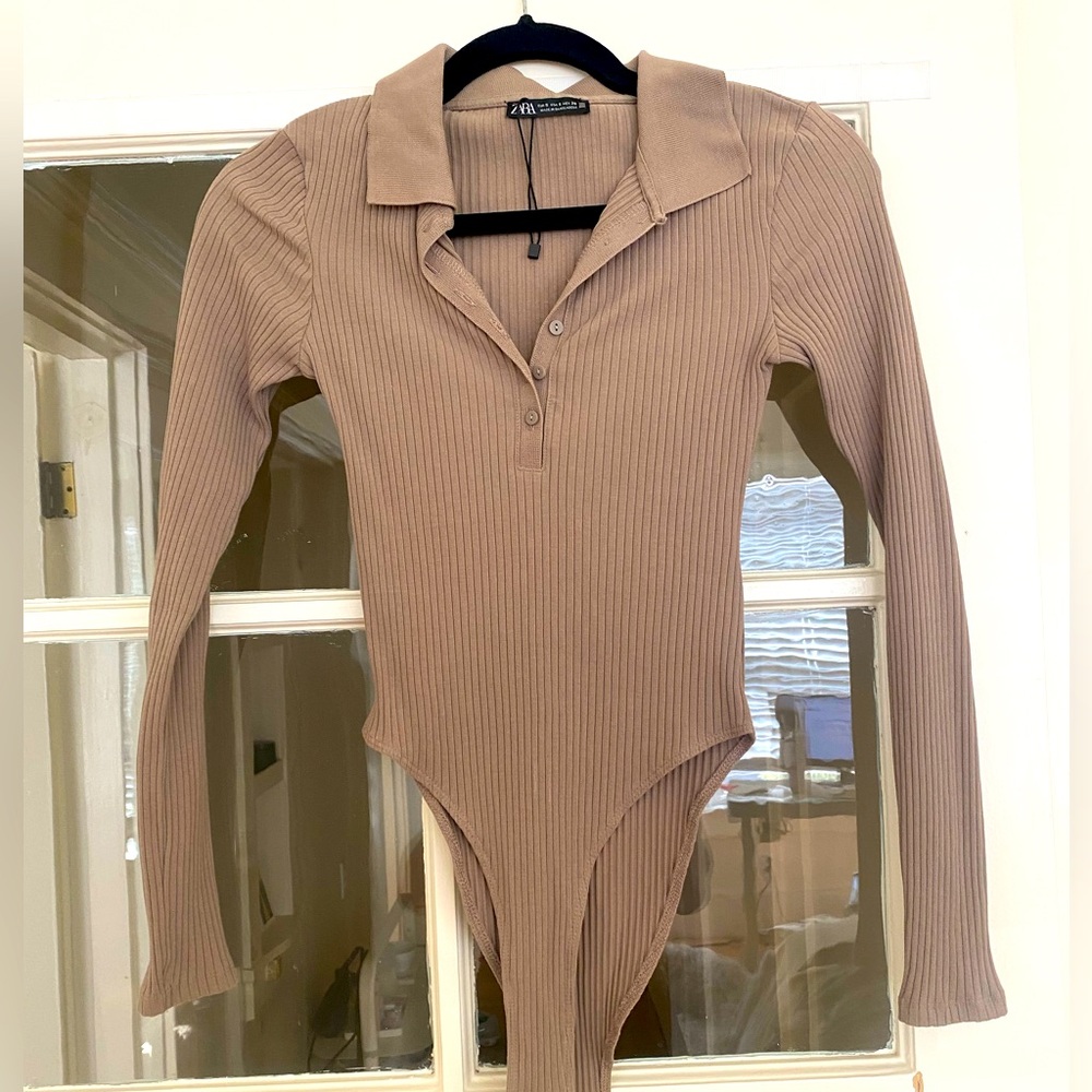Collared Zara body suit